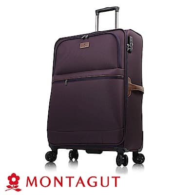 MONTAGUT 夢特嬌-MIT-30吋多色復古文青大雙輪輕量箱(超輕量聚酯纖維)