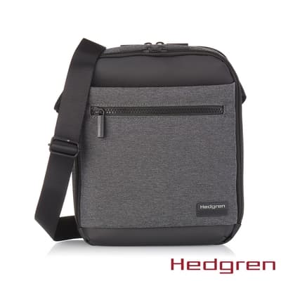 Hedgren NEXT商務系列 RFID防盜 10吋平板 側背方包 淺灰