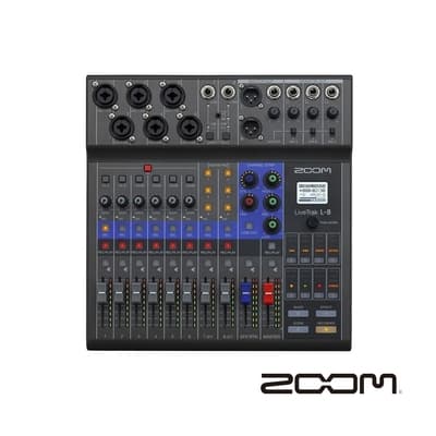 ZOOM LiveTrak L-8 混音器／錄音介面 (公司貨)