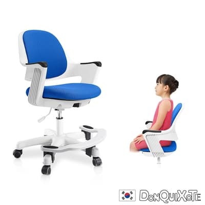 DONQUIXOTE_韓國原裝PETIT多功能學童椅-藍 W60*D60*H89~95cm