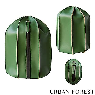 URBAN FOREST都市之森 仙人掌-洗漱包/盥洗包 (3件組)  苔癬綠