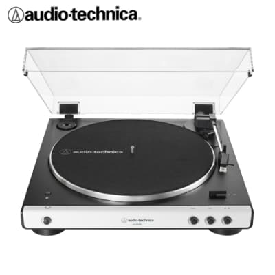 AT-LP60XBT 全自動藍牙立體聲黑膠唱盤(白色)