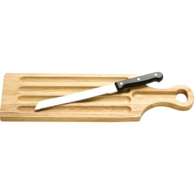 《Premier》輕食盤+鋸齒麵包刀(19.5cm)