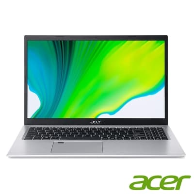 Acer A315-35-P5UZ 15吋筆電(N6000/8G+4G/1TB HDD+256G SSD/Win 11/銀/特仕版)