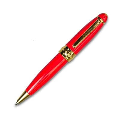 CAMPO MARZIO MINNY迷你袖珍型漆面原子筆10.5cm-紅色