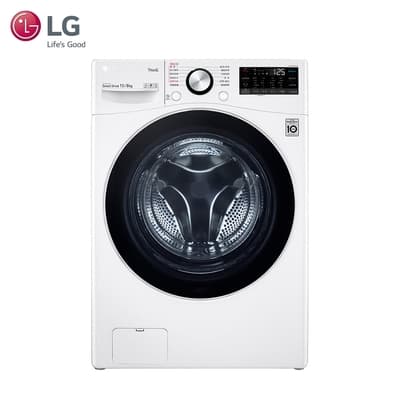 LG樂金 15/8公斤 蒸洗脫烘 滾筒洗衣機 冰磁白 WD-S15TBD