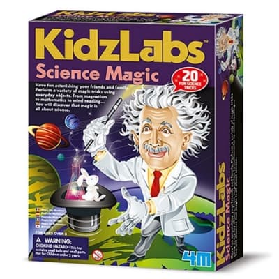 4M科學魔術KidzLabs二十種Science Magic兒童魔術道具00-03265物理化學教具《榮獲美國家長協會優良玩具銀牌獎》