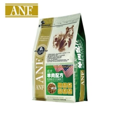 美國ANF愛恩富-成犬羊肉配方小顆粒低過敏皮毛亮麗配方 6KG(13.22LBS)