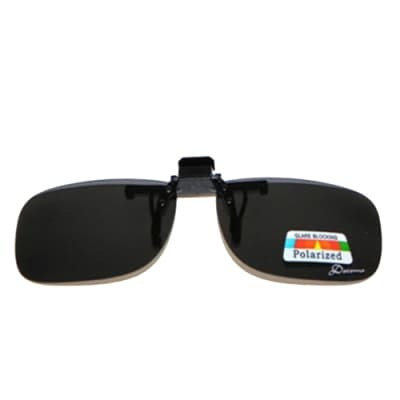Docomo夾式可上掀式偏光太陽眼鏡　輕量級設計　可夾在各類眼鏡框　抗紫外線首選