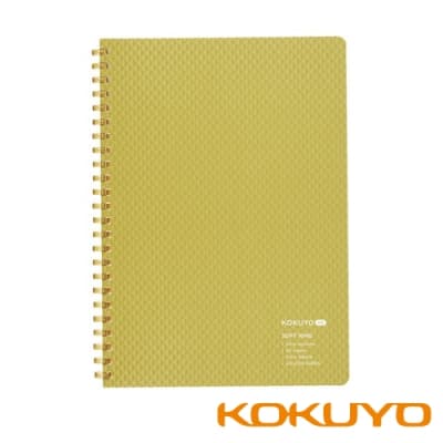 KOKUYO ME Soft軟線圈方格筆記本A5-綠