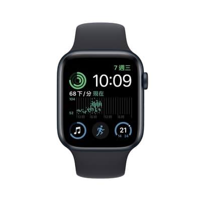 (結帳折)Apple Watch SE CELL 44mm 鋁金屬錶殼配運動錶帶蘋果手錶