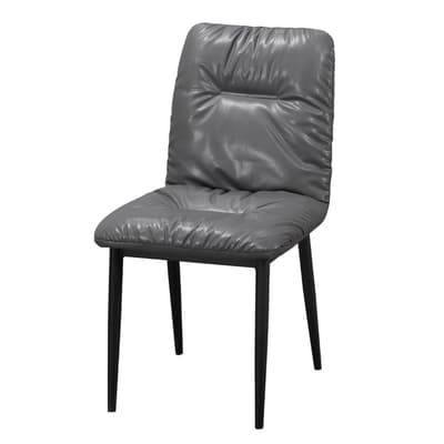 MUNA 卡內基皮餐椅(共四色)  49X56X87cm