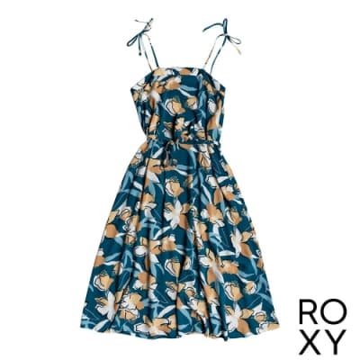 【ROXY】NOWHERE TO HIDE 洋裝 藍色