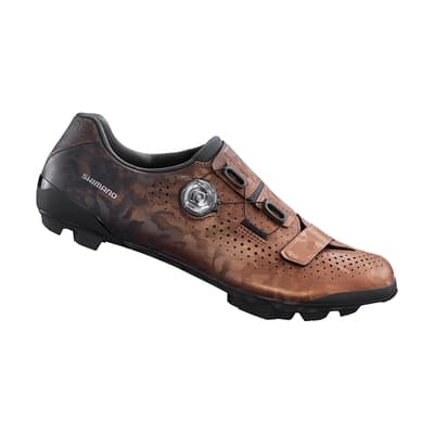 【SHIMANO】RX800 男款碳纖維複合GRAVEL車鞋 寬楦 古銅色