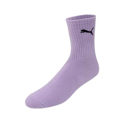 Puma 襪子 Classic Sock 紫 黑 中筒襪 長襪 男女款 休閒 運動 台灣製 BB134503
