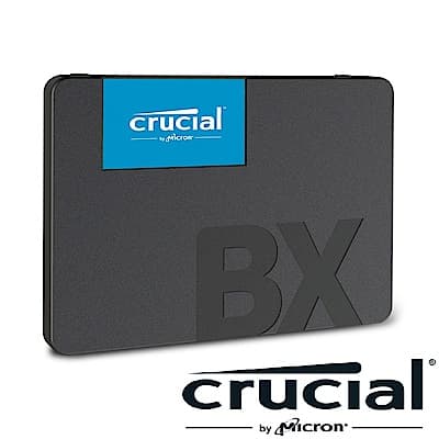 美光 Micron Crucial BX500 1TB SATAIII TLC 2.5吋固態硬碟(讀：540M/寫：500M)