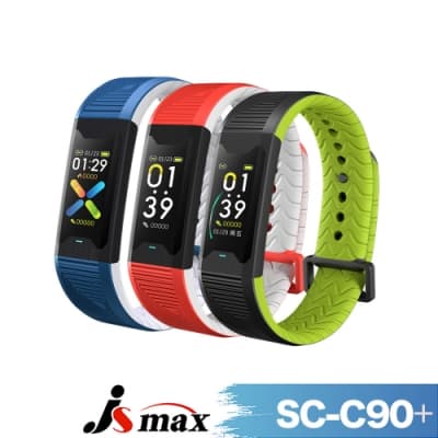 JSmax SC‑C90 PLUS智慧多功能健康管理運動手環 血氧監測
