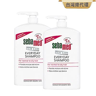 (2入組)sebamed施巴 溫和洗髮乳1000ml
