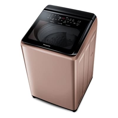 Panasonic國際牌 變頻19公斤智能聯網直立溫水洗衣機 NA-V190NM-PN 玫瑰金