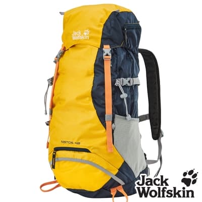 【Jack wolfskin 飛狼】Nistos 健行背包 登山背包 48L『黃色』