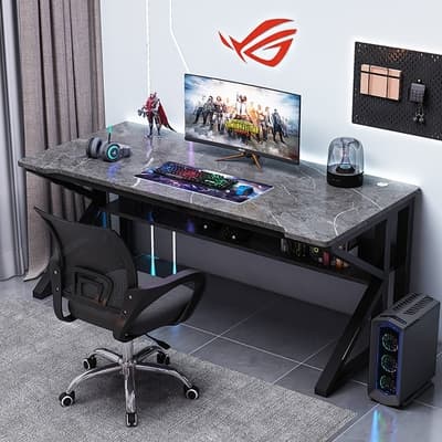 HappyLife K型桌腿電腦桌140×60×72cm