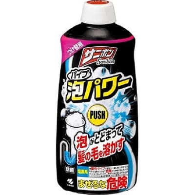 日本【小林製藥】衛浴廚房水管清潔劑 補充罐400ml