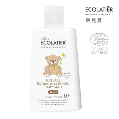 【Ecolatier Baby蒂兒寶】嬰兒泡澡精華250ML
