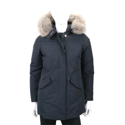 Woolrich Arctic Parka 抗寒耐低溫可拆毛領深藍色連帽羽絨外套(男/女可用)