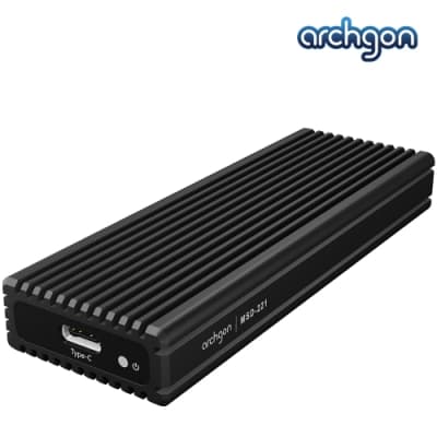 archgon M.2 NVMe PCle 2280 SSD 固態硬碟外接盒 (MSD-221)