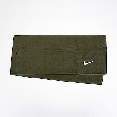 Nike Solid Core [AC9550-367] 毛巾 長形毛巾 運動 健身 居家 游泳 盒裝 棉質 綠 白