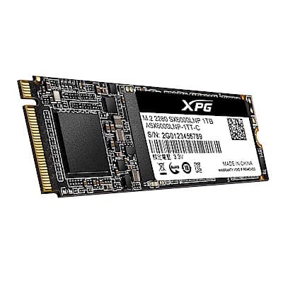ADATA威剛 XPG SX6000 Lite 1TB M.2 2280 PCIe SSD固態硬碟