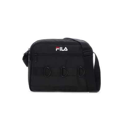 FILA 橫式側肩包-黑 BMW-5202-BK