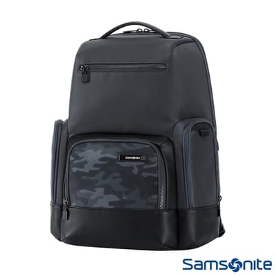 Samsonite新秀麗 Sefton 商務智慧型筆電後背包14吋(迷彩)