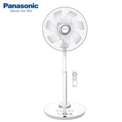 Panasonic國際牌 16吋 8段速ECO溫控微電腦遙控負離子DC直流電風扇 F-H16GND 旗艦型