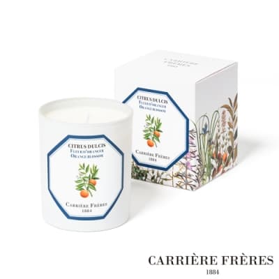 法國CARRIERE FRERES 天然手工香氛 橙花 Orange Blossom 185g