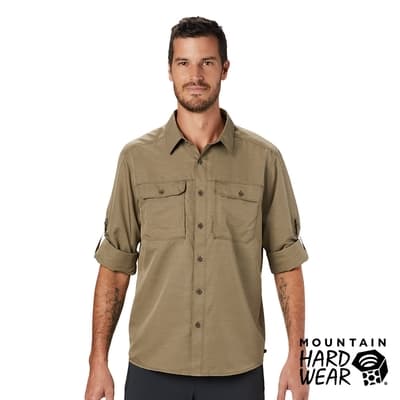 【Mountain Hardwear】Canyon Long Sleeve Shirt 防曬輕量襯衫 山脊線 男款 #1648751