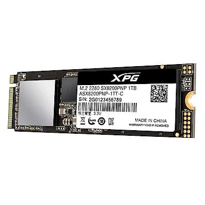 ADATA威剛 XPG SX8200Pro 1TB M.2 2280 PCIe SSD固態硬碟