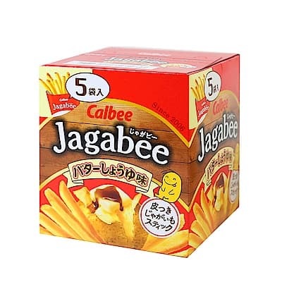 Calbee日本加卡比薯條-醬油奶油味盒裝(80g)