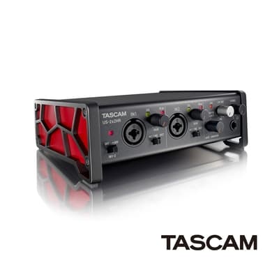 【日本TASCAM】USB 錄音介面 US-2X2HR