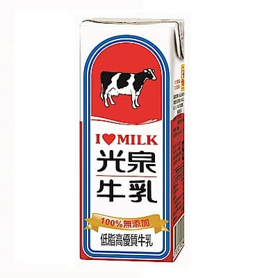 光泉 低脂保久乳(200mlx24入)