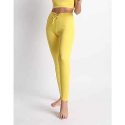 【Flexi Lexi】Yellow Mellow Flexi Pants (多功能機能瑜珈褲、運動褲)
