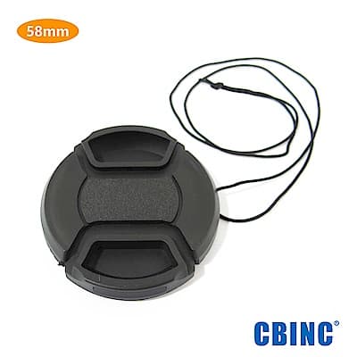 CBINC 夾扣式鏡頭蓋(附繩) 58mm