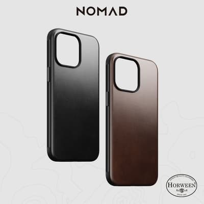 美國NOMAD 精選Horween皮革保護殼-iPhone 15 Pro Max (6.7 )