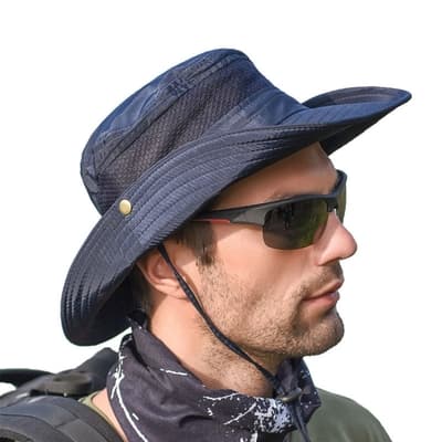 【KD】加大帽檐透氣可折疊防曬抗UV遮陽帽(KDH-9045)