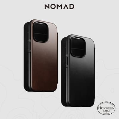 美國NOMAD 精選Horween皮革保護套-iPhone 14 Pro (6.1 )