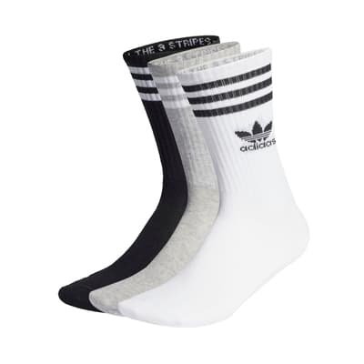 【Adidas 愛迪達】 CREW SOCK  3STR 基本款短襪 男女 - IL5023