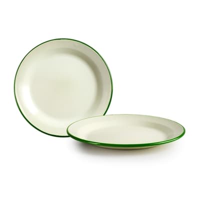 《IBILI》琺瑯餐盤(米綠26cm)