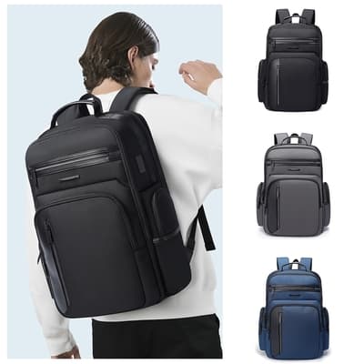 【leaper】休閒商務旅遊多功能防潑水15.6吋筆電後背包