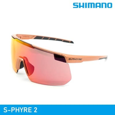 SHIMANO S-PHYRE 2 太陽眼鏡 / 金屬橘 (RD+CL鏡片)