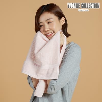 Yvonne Collection 純棉大浴巾-淺粉